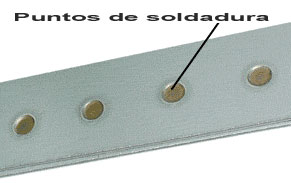 Puntos de soldadura correctos