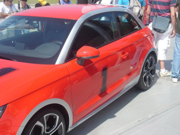 Audi A1 - Vista lateras