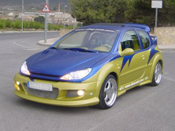Personalización Tuning - Peugeot 206