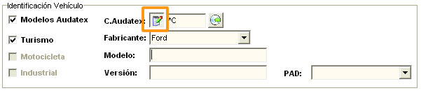 Si no encuentra el modelo en la lista de modelos debe pulsar el icono de identificación manual