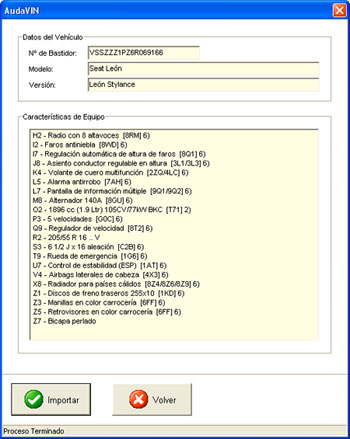 Sólo en AudaPlus se incluye AudaVin