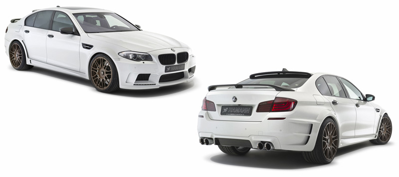 BMW 5M en Blanco Satinado