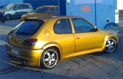 Cambio de color - Peugeot 306